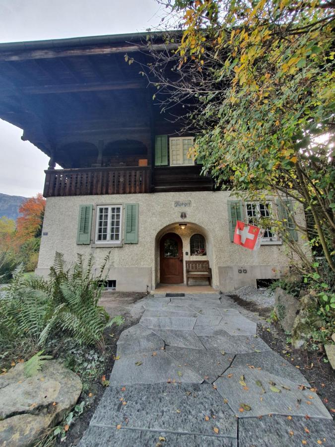 Zentral Gelegene Wohnung Mit Grossem Garten Interlaken Exteriér fotografie