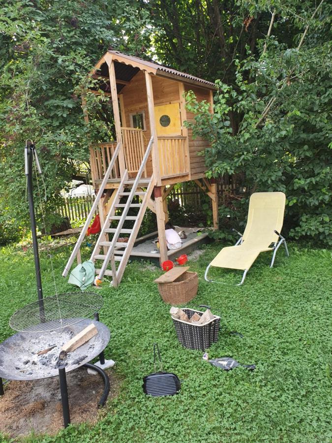 Zentral Gelegene Wohnung Mit Grossem Garten Interlaken Exteriér fotografie
