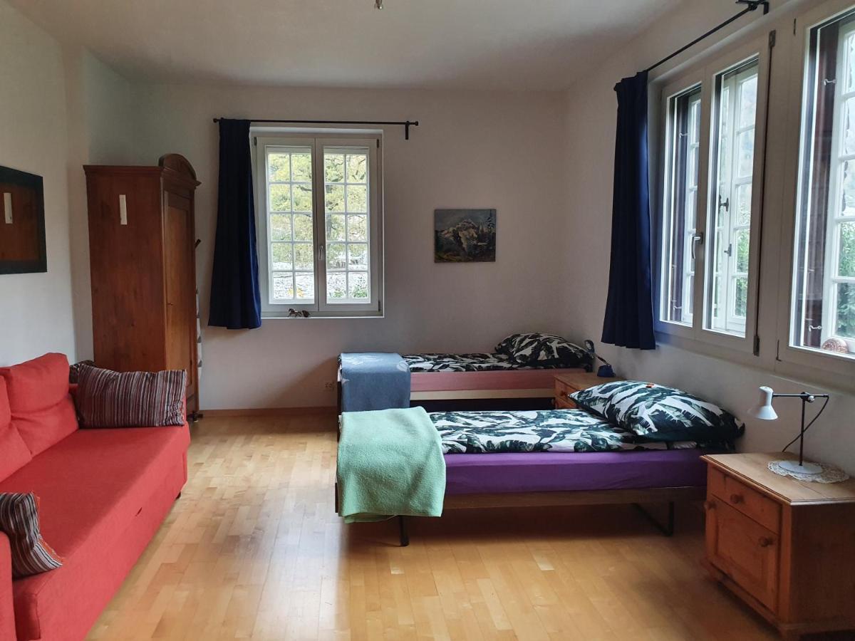 Zentral Gelegene Wohnung Mit Grossem Garten Interlaken Exteriér fotografie