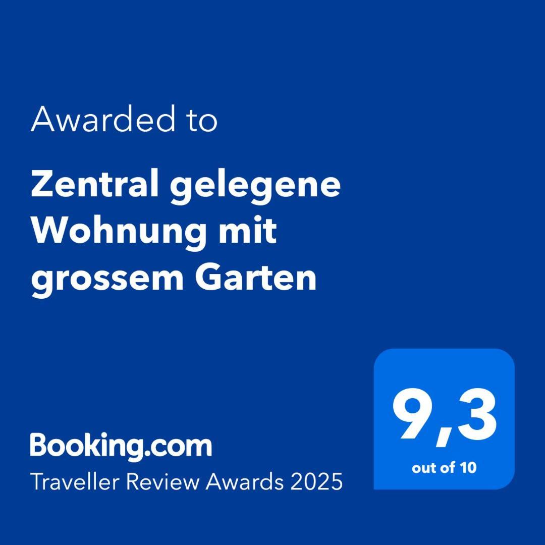 Zentral Gelegene Wohnung Mit Grossem Garten Interlaken Exteriér fotografie